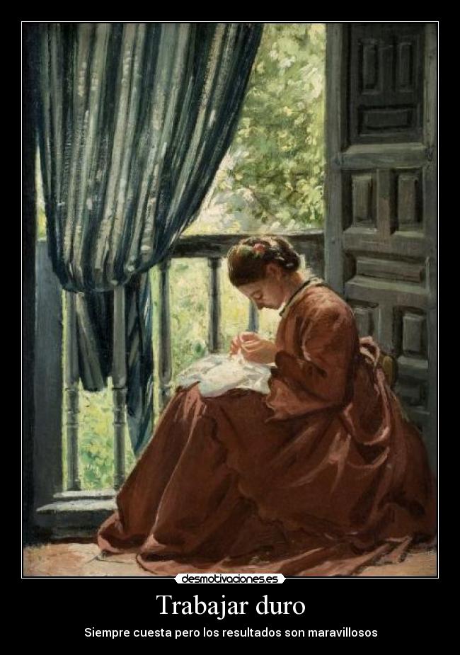 Trabajar duro -