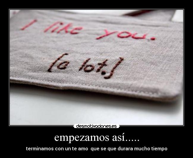 empezamos así..... -