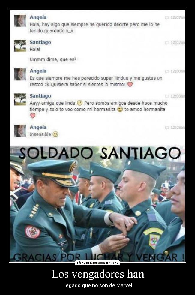 Los vengadores han -