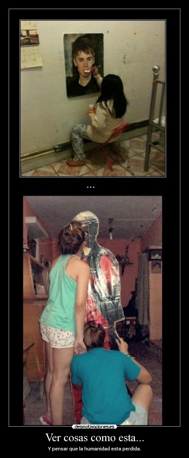 Ver cosas como esta... -