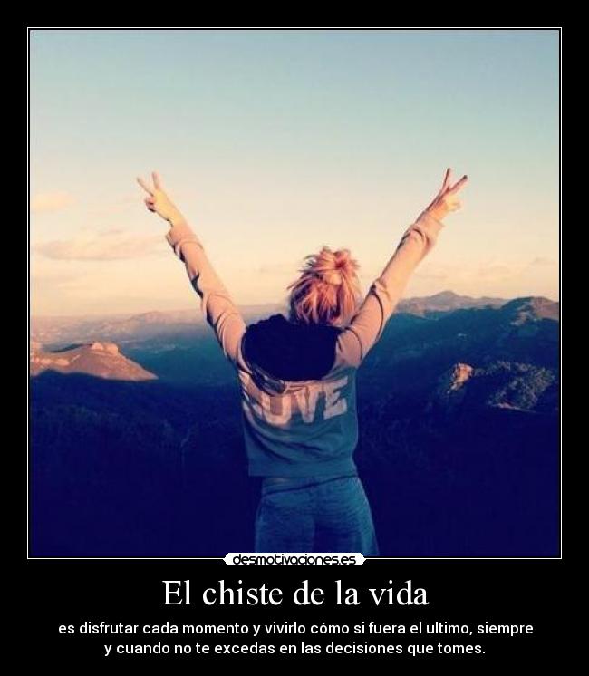 El chiste de la vida -