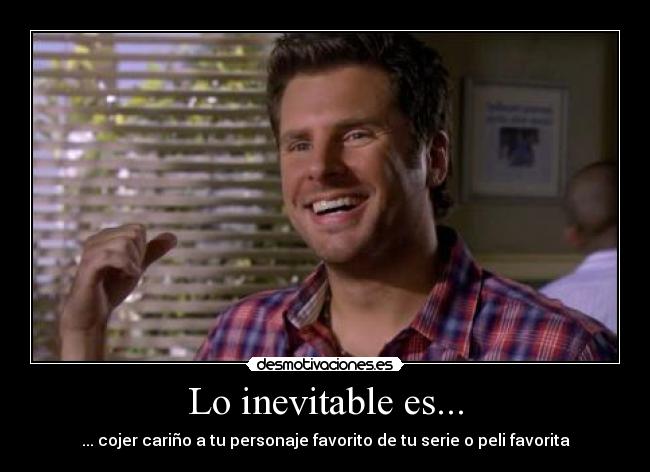 carteles psych shawn spencer carino inevitable desmotivaciones