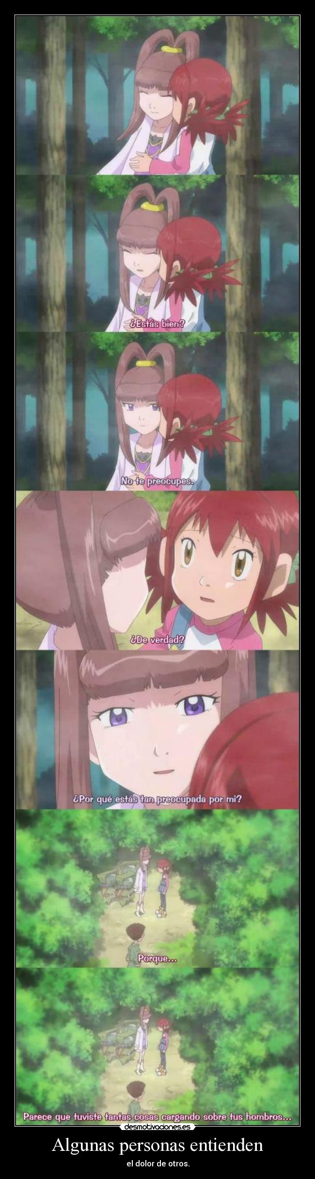 Algunas personas entienden -