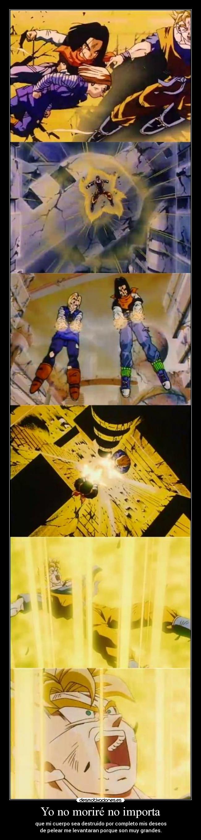 Yo no moriré no importa - 