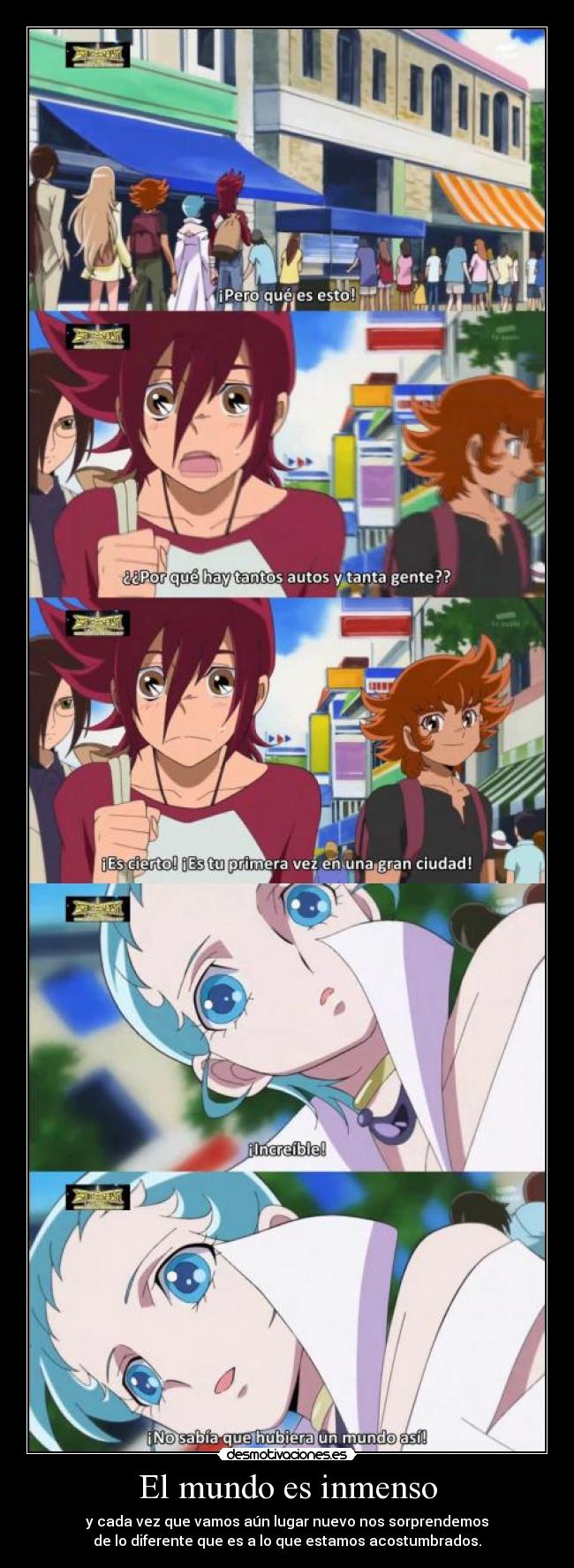 El mundo es inmenso - y cada vez que vamos aún lugar nuevo nos sorprendemos
de lo diferente que es a lo que estamos acostumbrados.