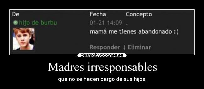 Madres irresponsables -