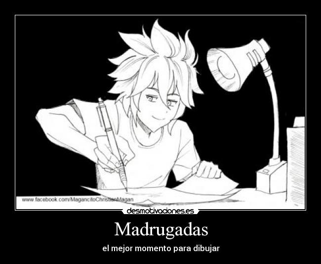 carteles manga anime dibujo mangakas magancito comic peru madrugadas desmotivaciones