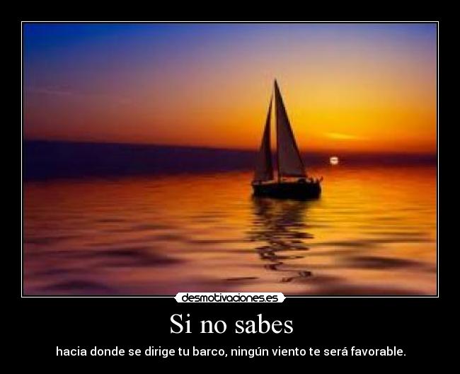 Si no sabes -