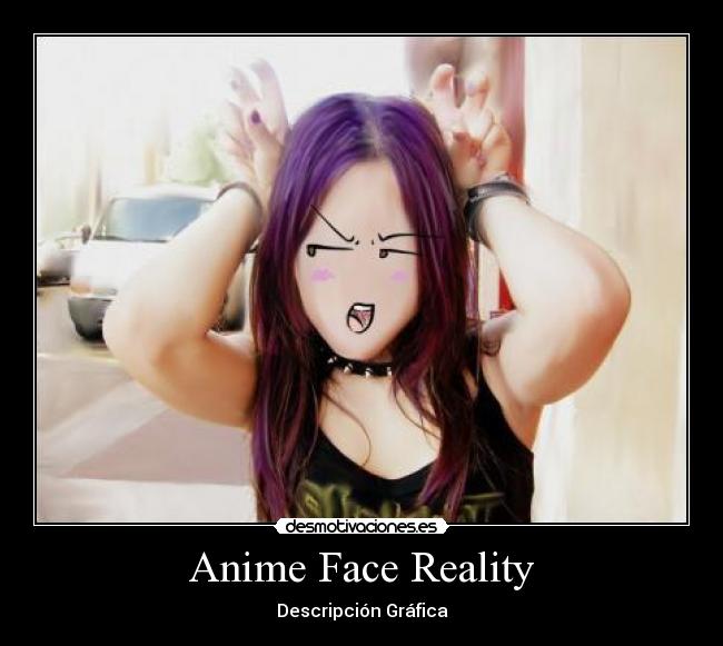Anime Face Reality -