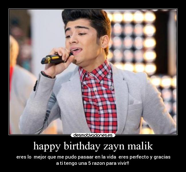 happy birthday zayn malik -
