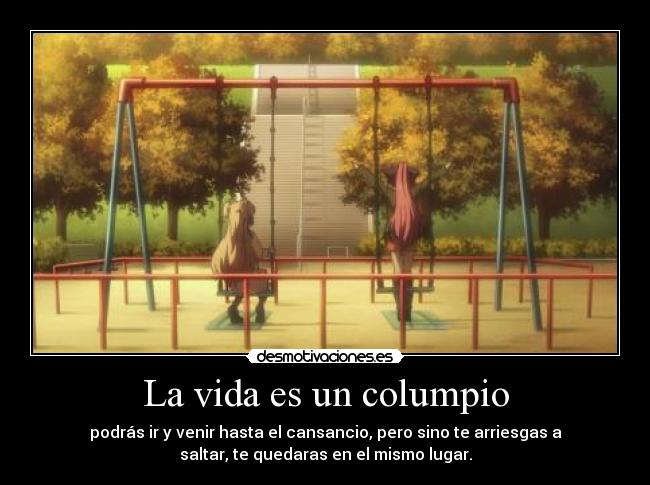 La vida es un columpio - 