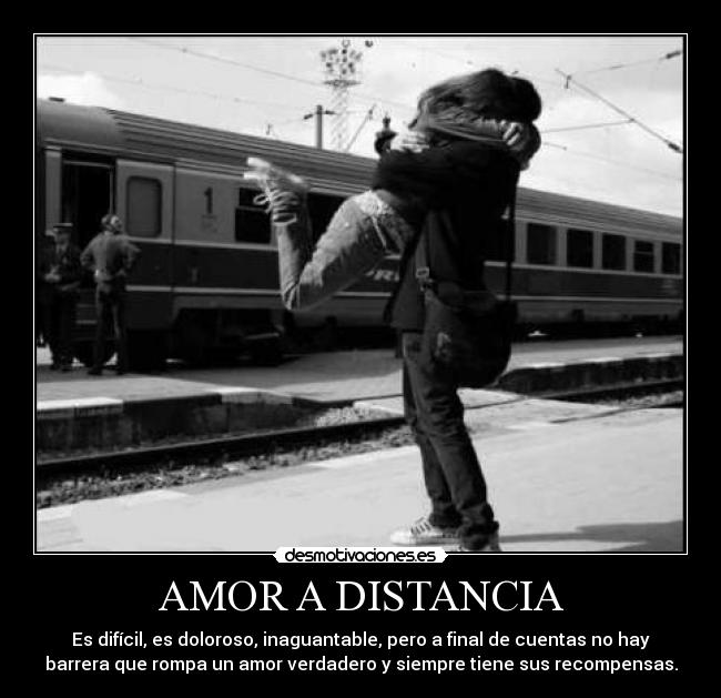 carteles amor distancia amor distancia desmotivaciones