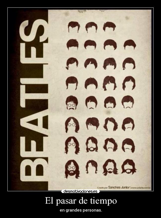 El pasar de tiempo -