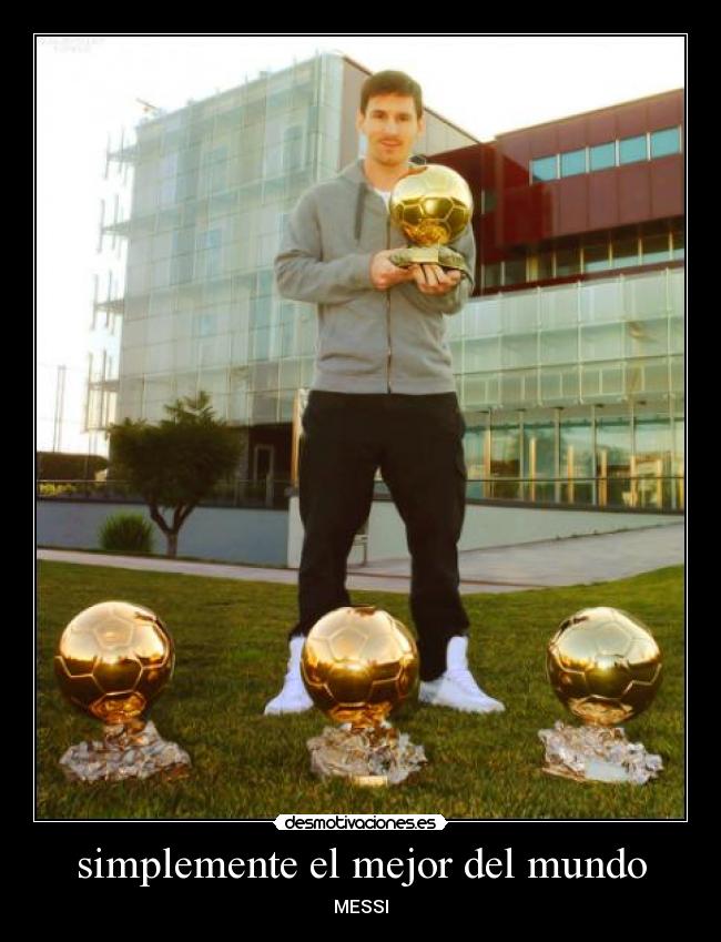 simplemente el mejor del mundo -