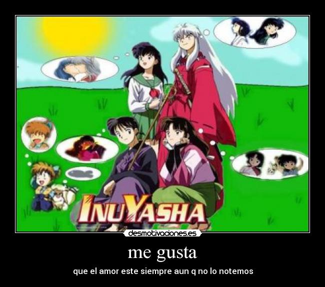 me gusta - que el amor este siempre aun q no lo notemos