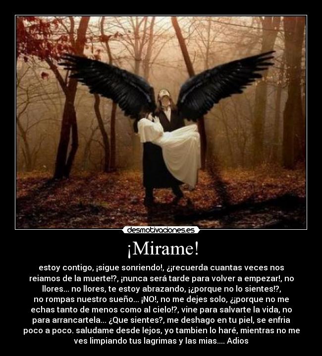 ¡Mirame! -
