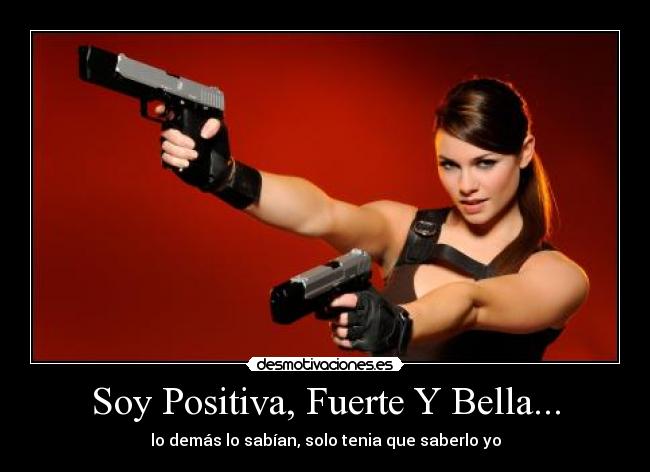 carteles mujer fuerte desmotivaciones