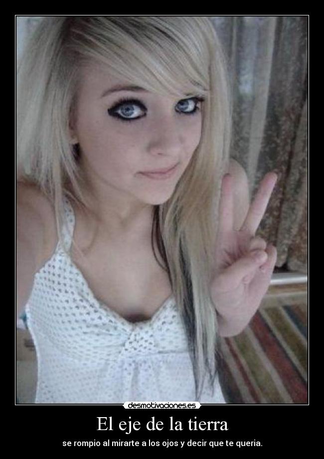 El eje de la tierra -