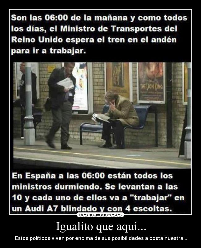 Igualito que aquí... - 