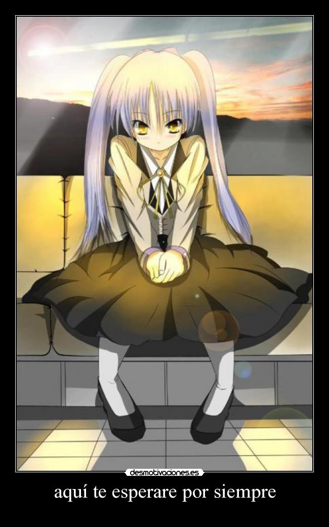 aquí te esperare por siempre -
