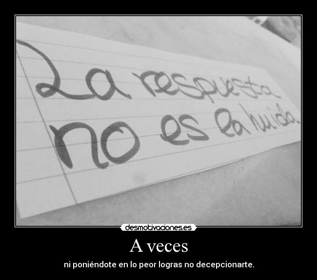 A veces - 
