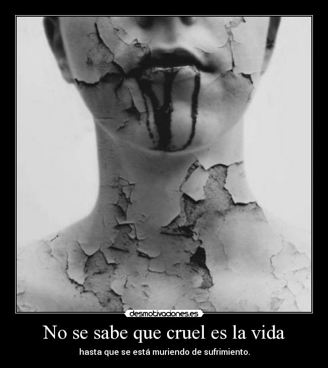 carteles vida duele tan profundo dolor aunque desmuestre pain iii desmotivaciones