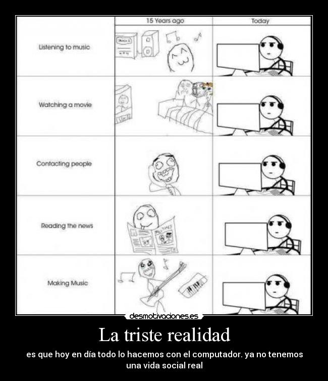 La triste realidad - 