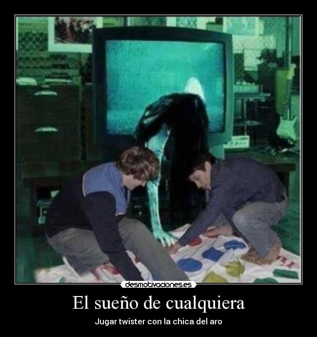 El sueño de cualquiera - Jugar twister con la chica del aro