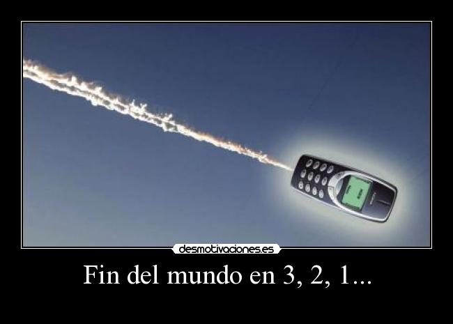 Fin del mundo en 3, 2, 1... -