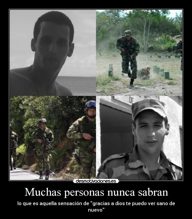 Muchas personas nunca sabran -