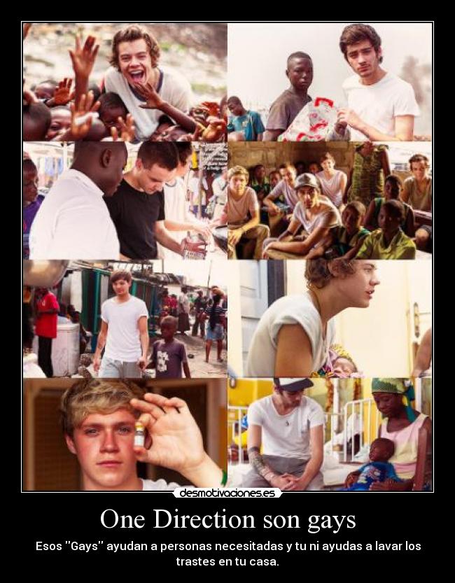 One Direction son gays -