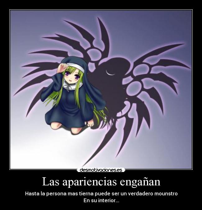 carteles chaos sora otoshimono anime manga desmotivaciones