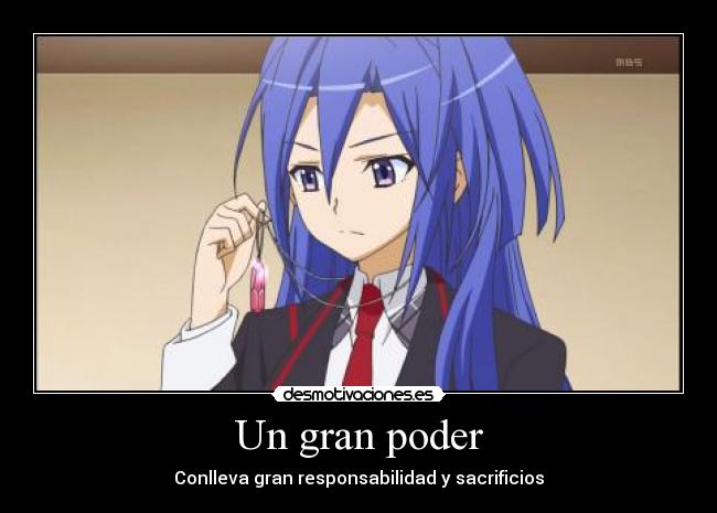 Un gran poder -