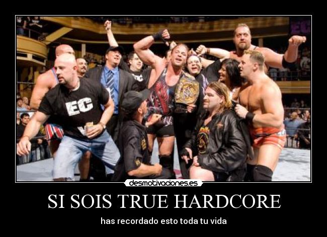 SI SOIS TRUE HARDCORE - has recordado esto toda tu vida