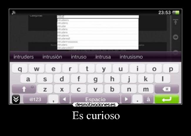 Es curioso - 