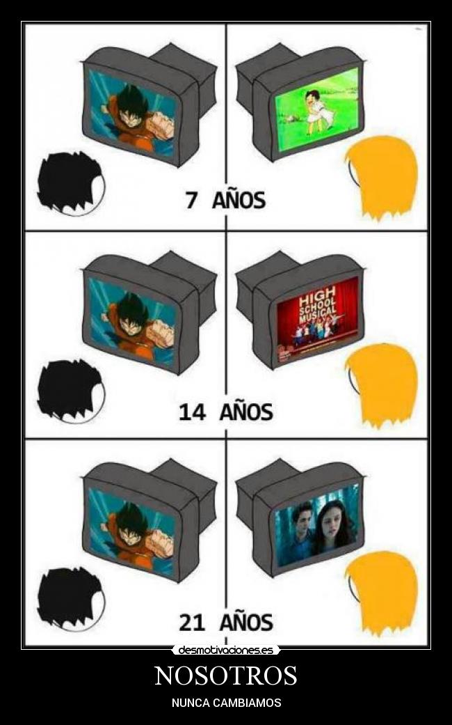 NOSOTROS - NUNCA CAMBIAMOS