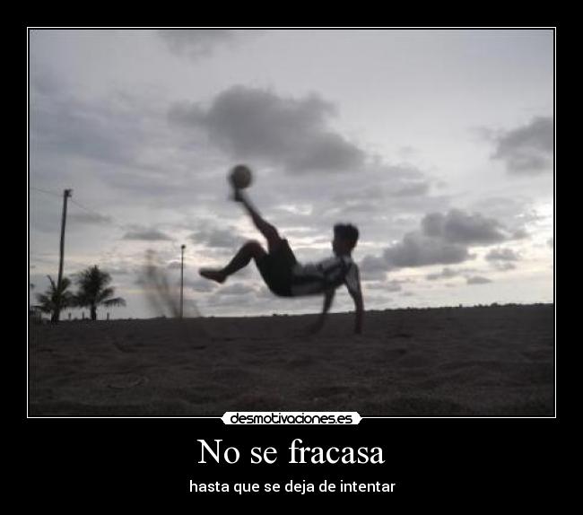 No se fracasa - 
