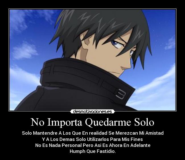 No Importa Quedarme Solo - 