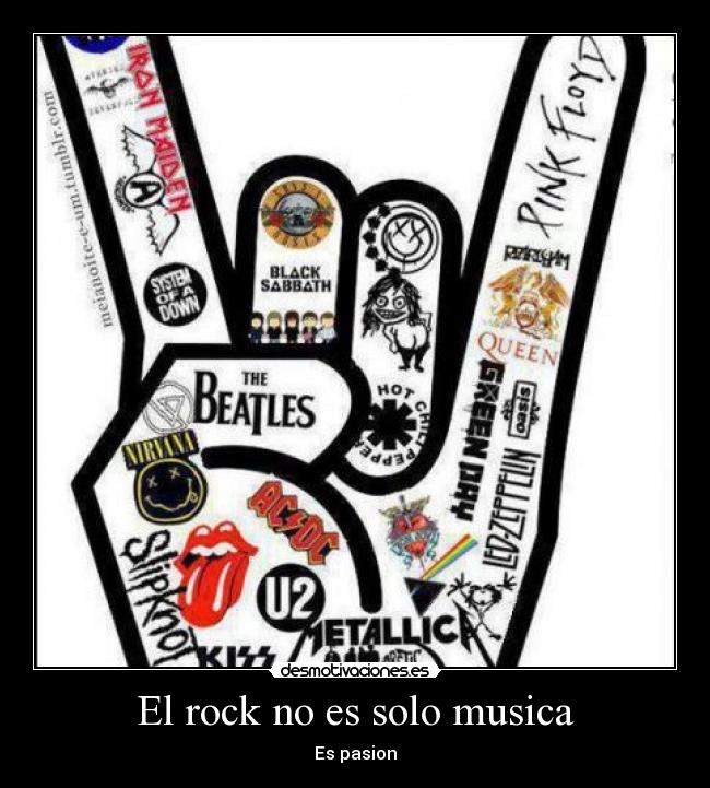 El rock no es solo musica -
