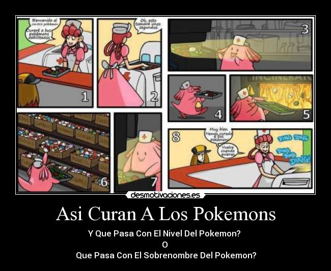 Asi Curan A Los Pokemons -