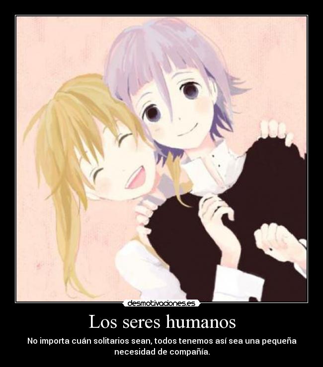 Los seres humanos -