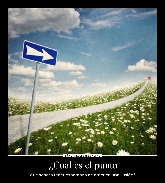 ¿Cuál es el punto -