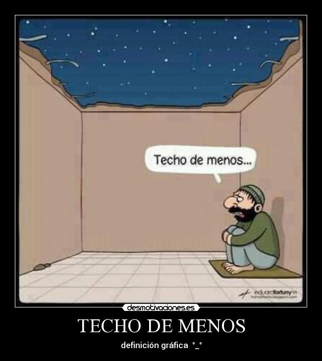 TECHO DE MENOS - definición gráfica °_°