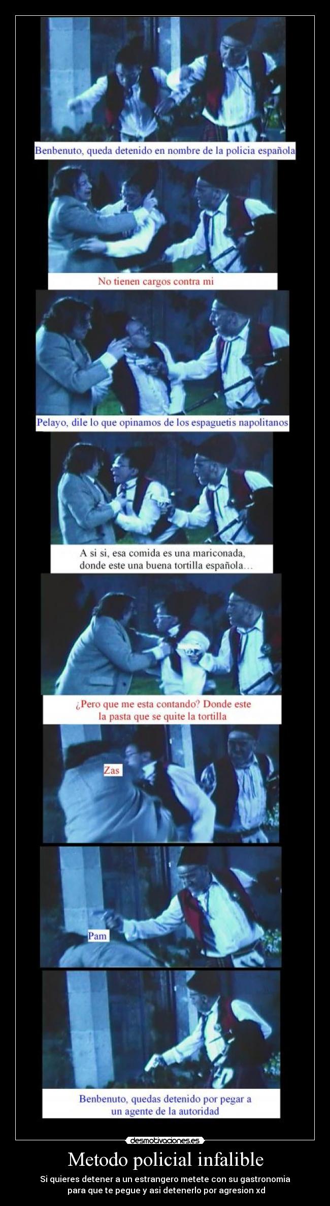 Metodo policial infalible - 