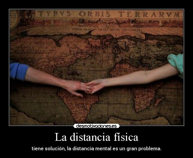 La distancia física - 