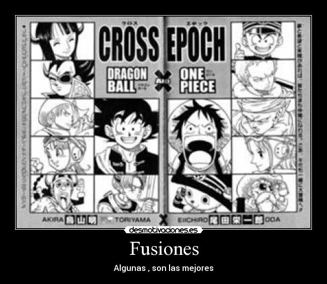 Fusiones - Algunas , son las mejores