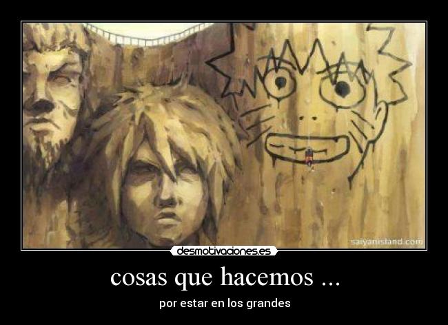 cosas que hacemos ... - 