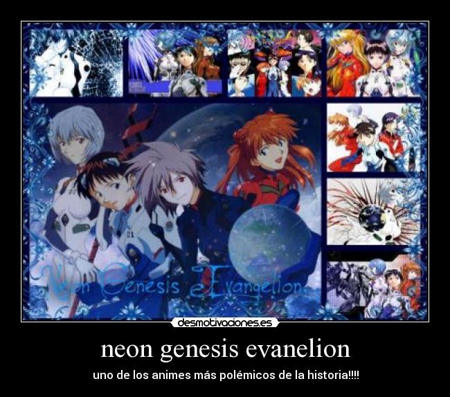 carteles neon genesis evangelion hideaki anno anime desmotivaciones