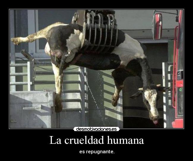 La crueldad humana -