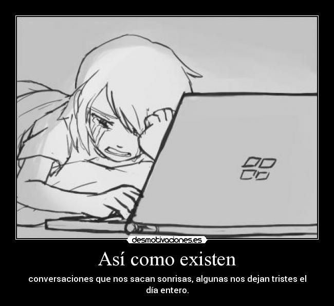 carteles conversaciones desmotivaciones